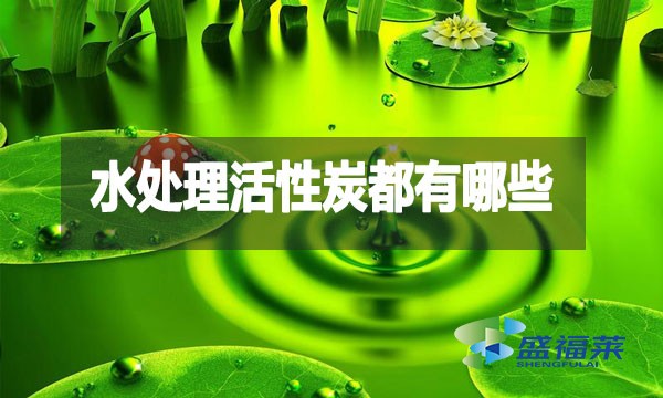 水處理活性炭都有哪些？